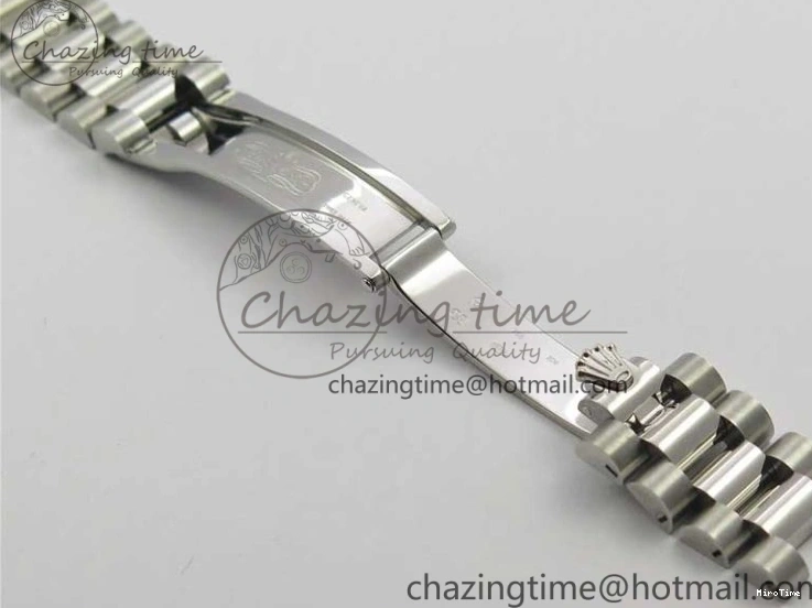 MiroTime 0402 Datejust 31mm 278275 SS Crystal Bezel BP Maker Best Edition Pink Roman Dial Crystal @6 on SS President Bracelet Contemporary 3082